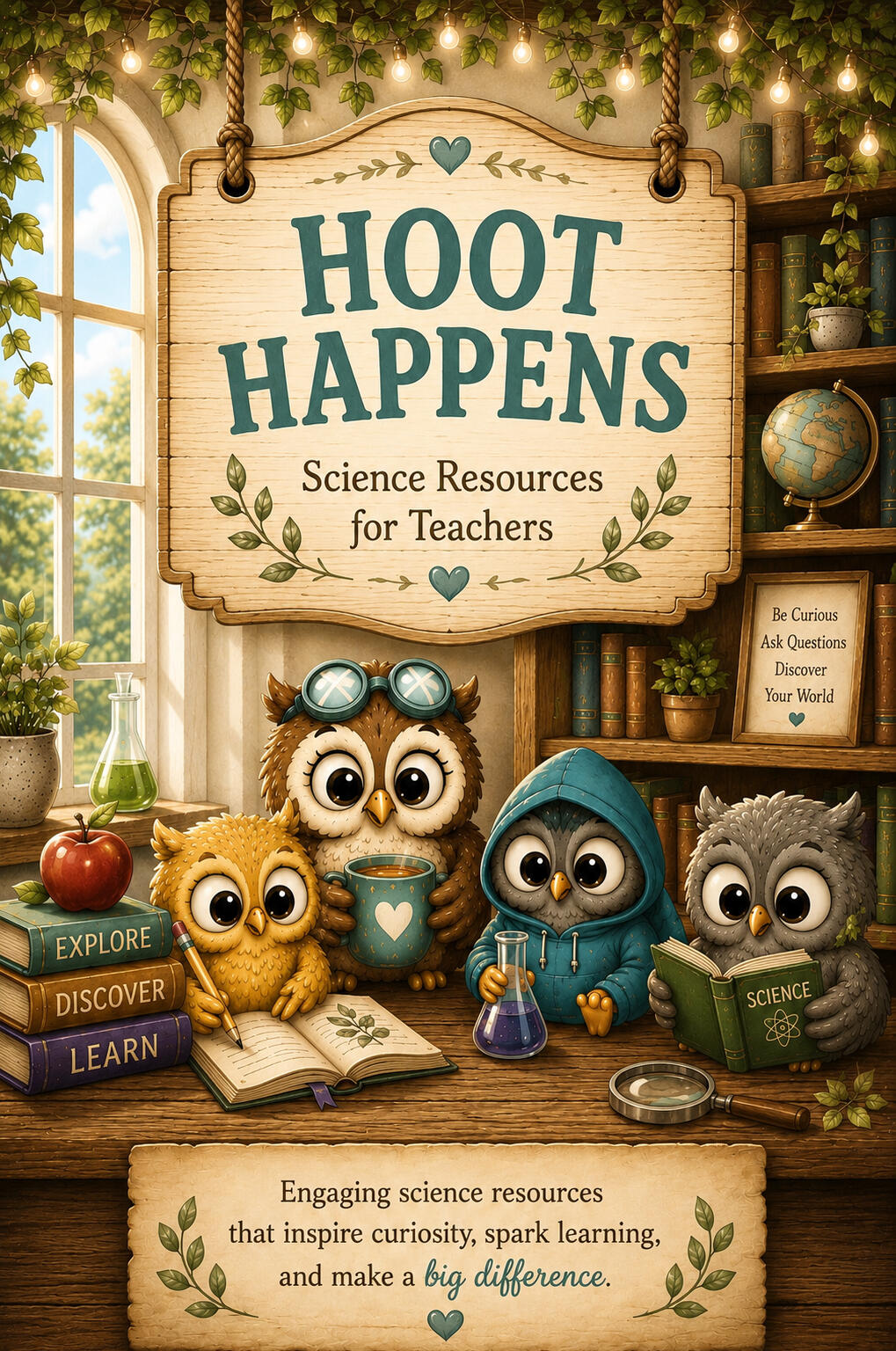 K-8 science resources for teachers and homeschool families